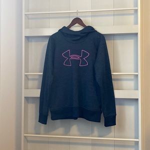 Under Armour cold gear cowl neck hoodie, good condition.